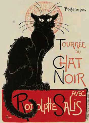 chat noir affiche