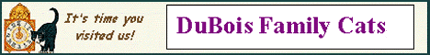 Bari Dubois has a marvelous kitty family!  Gorgeous cats!