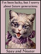 Do the right thing...spay or neuter your pets!