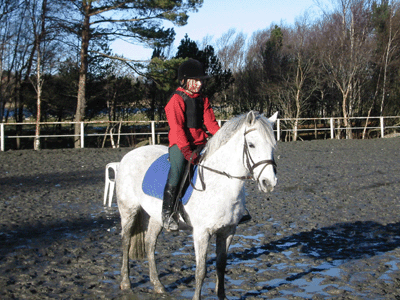Kathrine og Mon Cherie