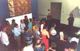 Opening function for new artworks, the Main Foyer, April 2001.
