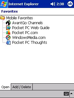 Plain Favorites item