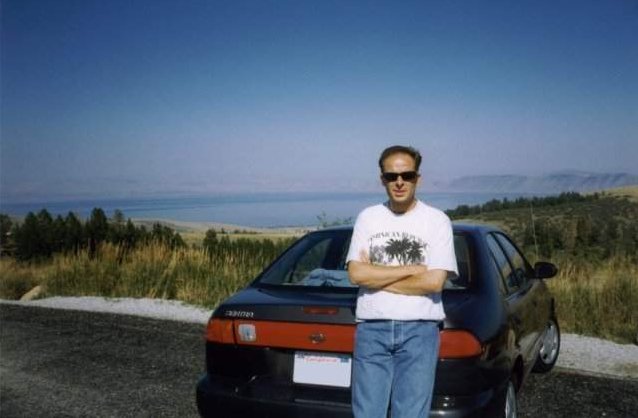 Me, near the Bear Lake (Utah)