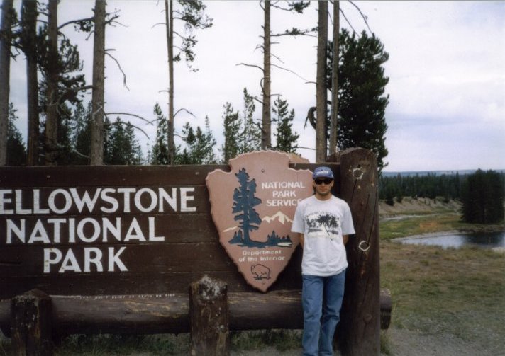 At the Yellowstone entrance