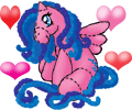 Thimble strikes again!  She made this adorable avatar for me by surprise for Valentines day!!!