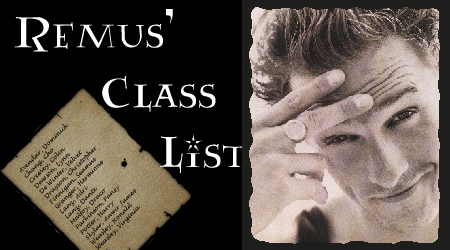 Remus' Class List