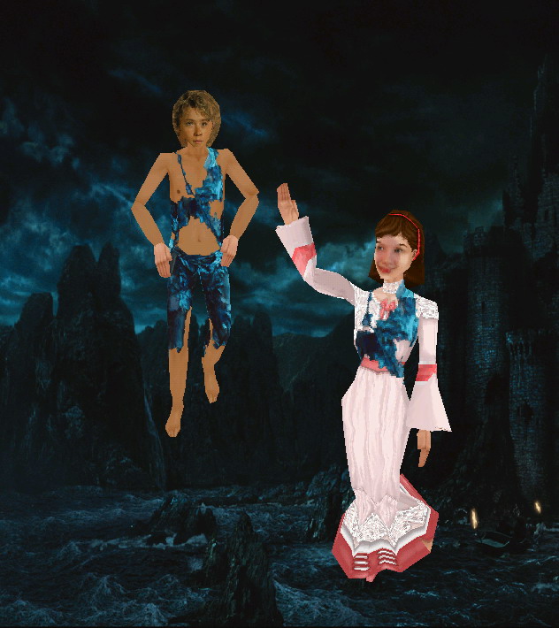 Peter Flies with Wendy