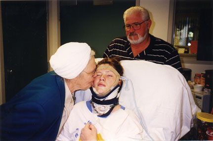 Catherine with Dad & Grandma Bessie