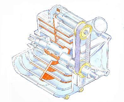 Cutaway picture of a G60