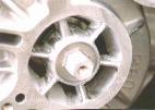 Gasflowed outlet housing