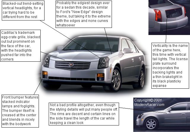 Cadillac CTS design analysis