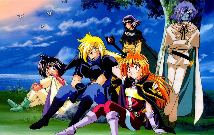 The Gang!!!!!! Amelia, Gourry, Xellos, Lina, Zelgadis!!!!!!!