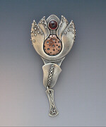 Silver Clay Ring photo. Click for standard supply list.