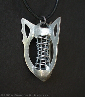 Astrolace Ship Pendant.