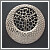 Bumpy Round Brooch thumbnail pic.