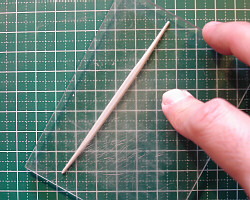 Rolling a coil.