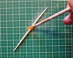 Rolling a coil.