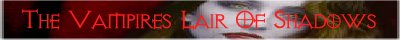 Vampire Lair of Shadows Banner