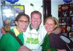 Look ma, green beer!