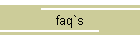 faq`s