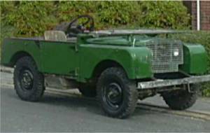 Preproduction Landrover