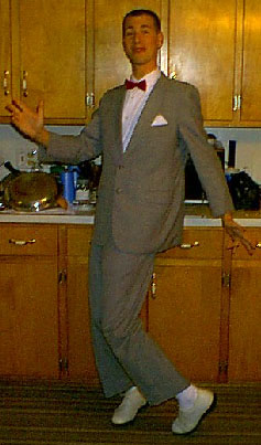 Me as Peewee Herman - Halloween 2001