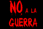 no a la guerra