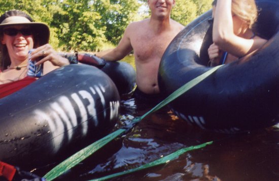 The river is Ken's toilet.