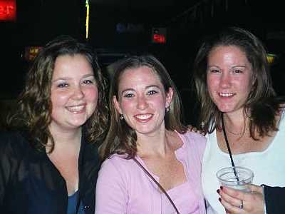 3 girls...one tent??