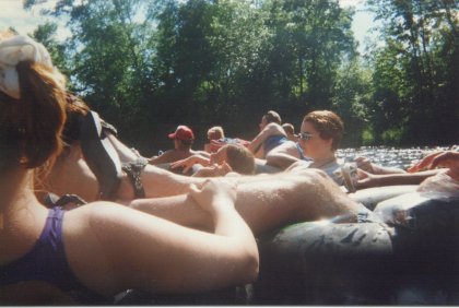The lazy river.