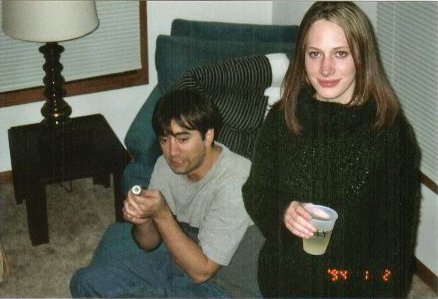 Mark doesn't look demented at all!
