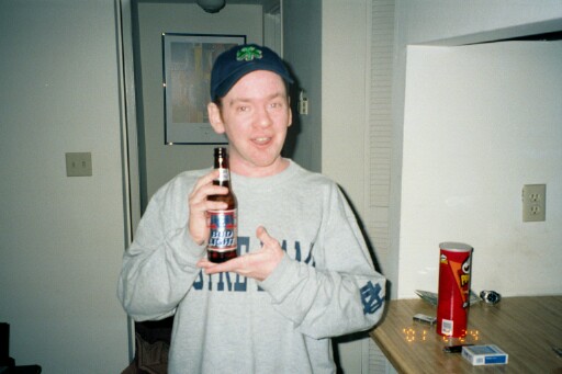 Tommy tried some advertising for Bud Light