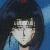 Staring evily at someone