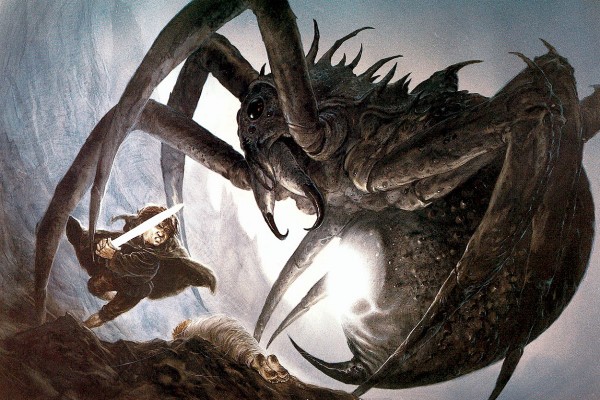 sam fighting shelob