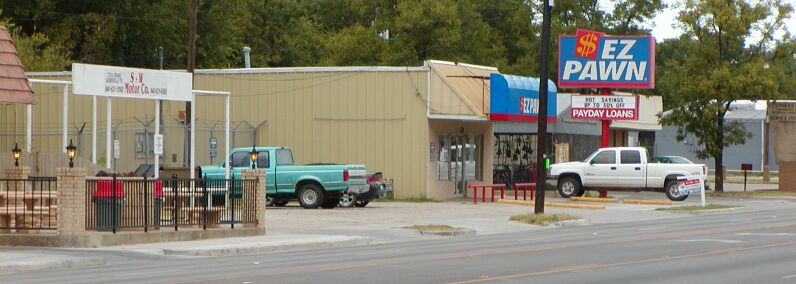 Car Lot, Vacant Lot, Pawn Shop & Storage Sheds