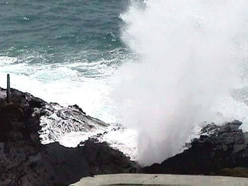 Halona Blow Hole ~ Hawaii 2001