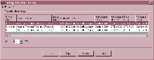 Listing Transfer History dialog for Listing Transfer