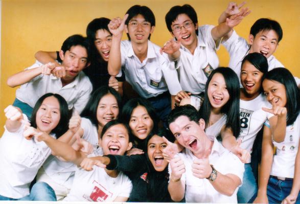 One of my first EF classes in Bandung...