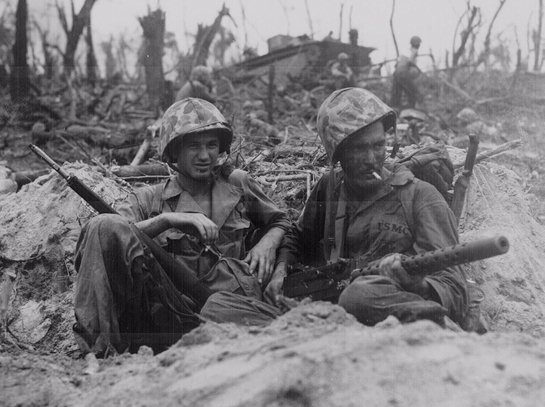 Marines on Peleliu