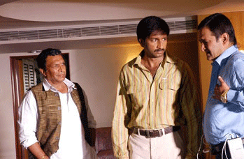 villian, nazar and hero gopichand from okkadunnadu