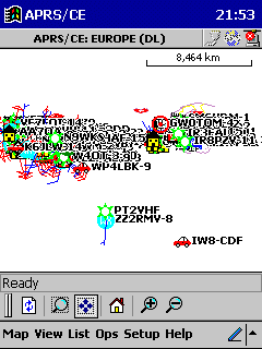 Zooming out to world size (with a europe map)