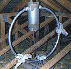 carpet prevents noise of the tuning motor passing into the house structure!
