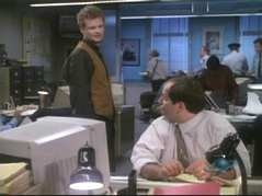 the squad room as seen from Nick's desk