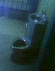 the toilet in the cell