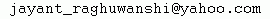 His Email Address at Yahoo!