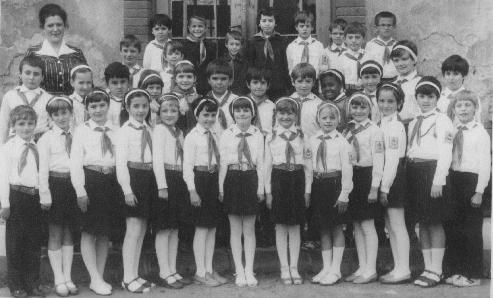 Klassenfoto der 2. Klasse