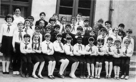 Klassenfoto der 4. Klasse