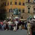 The piazza in Firenze