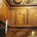 Inlaid wood in duomo