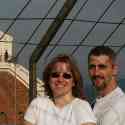 Proof we both made it to the top